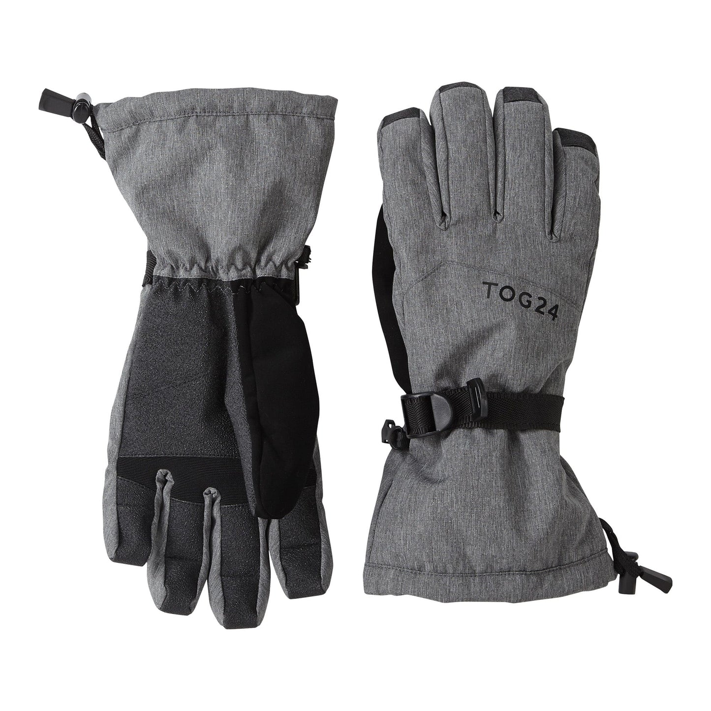 Ashfield Ski Gloves - Grey Marl