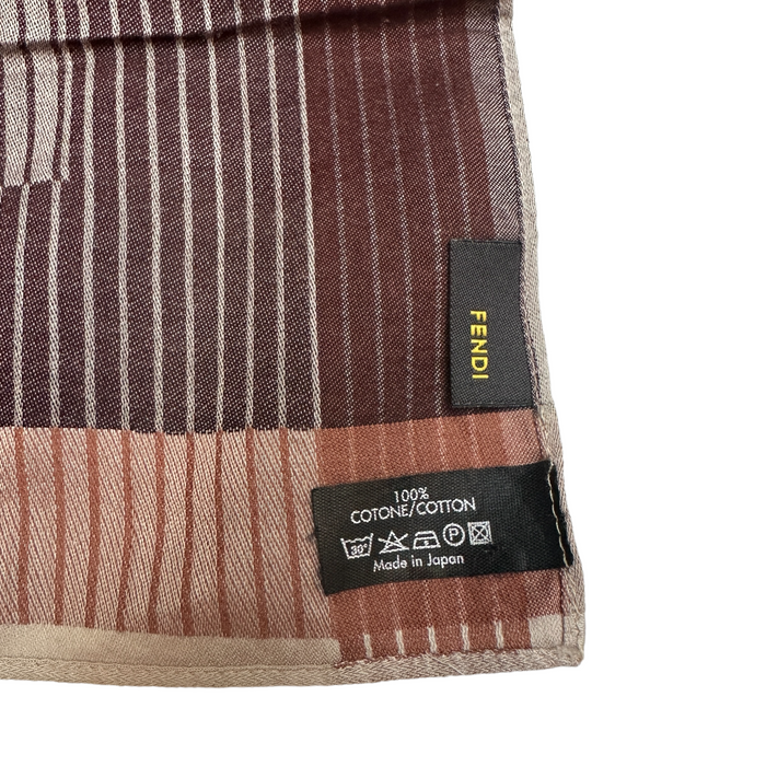 Brown Cotton Scarf