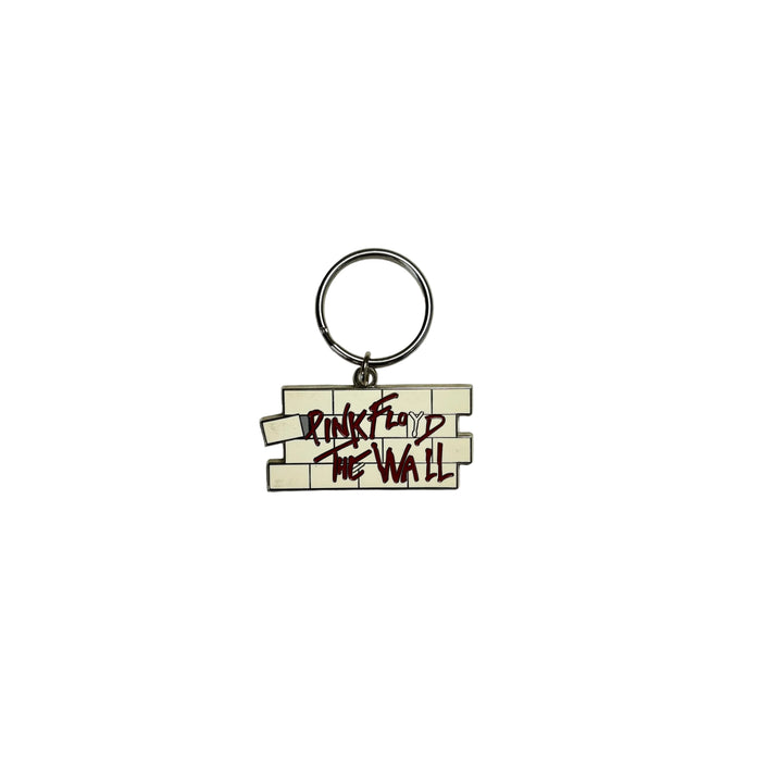Key Ring - Pink Floyd - The Wall Logo - White Y