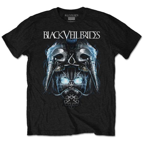 T-Shirt - Black Veil Bride - Metal Mask