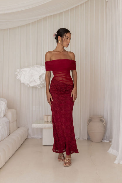 Emery Maxi Dress Plum