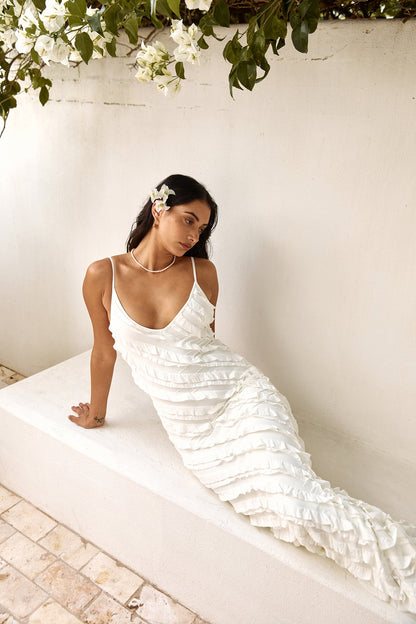 Sound Of Angels Maxi Dress White