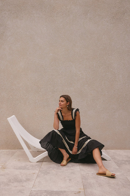 Monica Maxi Dress Black