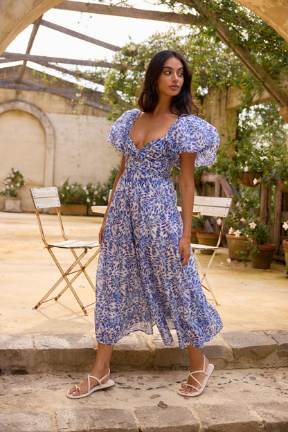 Ivy Rose Maxi Dress Blue