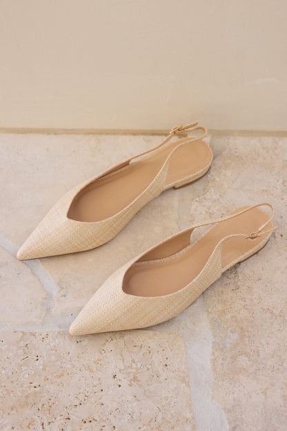 Malani Flats Natural Raffia