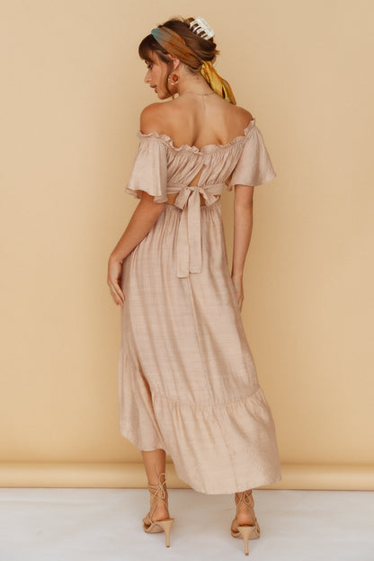 Moonchild Maxi Dress Brown