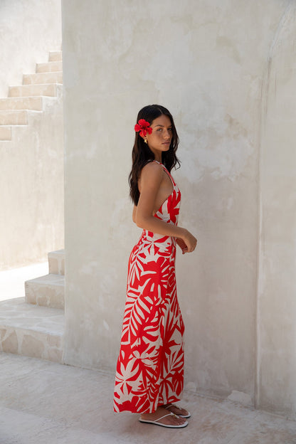 Matelo Midi Dress Matelo Print