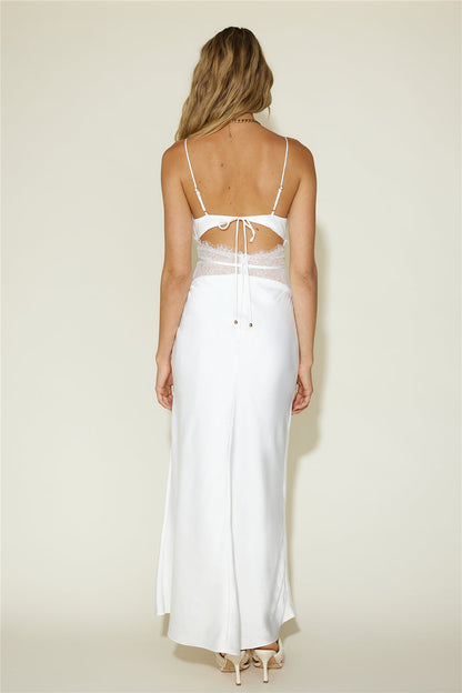 Priscilla Maxi Dress White