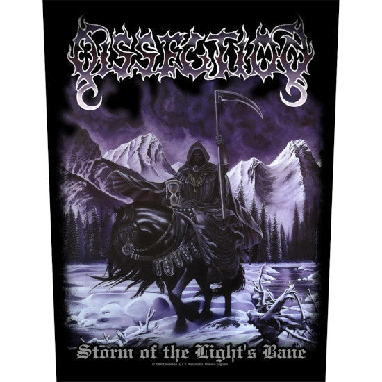 Back Patch - Dissection - Storm of the Light's Bane