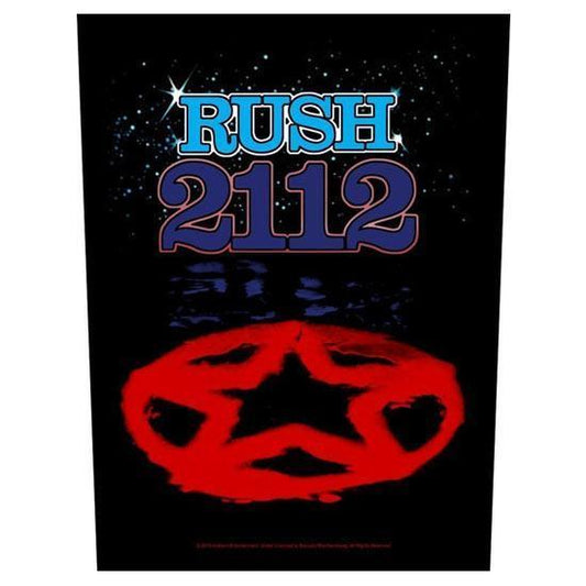 Back Patch - Rush - 2112-Metalomania