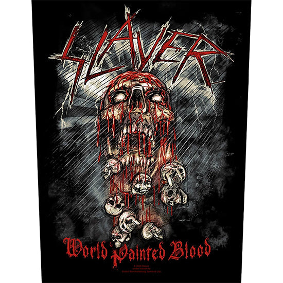Back Patch - Slayer - World Painted Blood