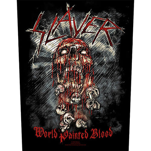 Back Patch - Slayer - World Painted Blood