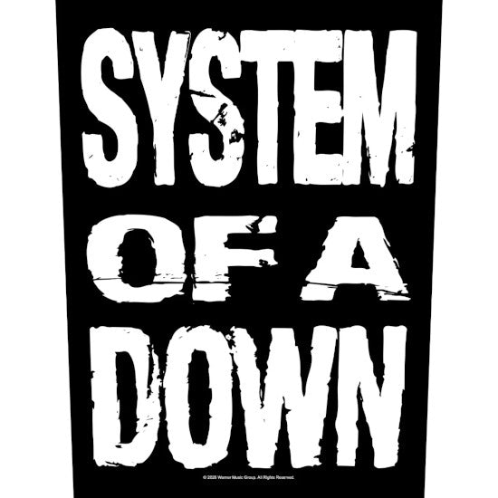 Back Patch - System of a Down - Stacked Logo