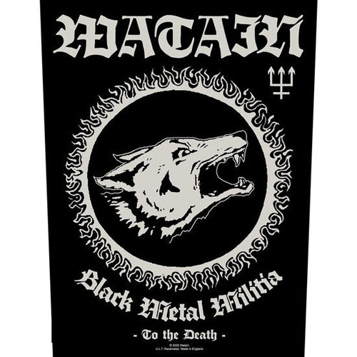 Back Patch - Watain - Black Metal Militia