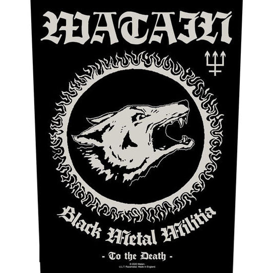 Back Patch - Watain - Black Metal Militia