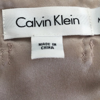 Beige Silk Tank Top - M
