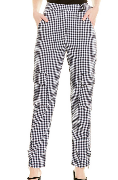 Black and WhiteCargo Pants - 2