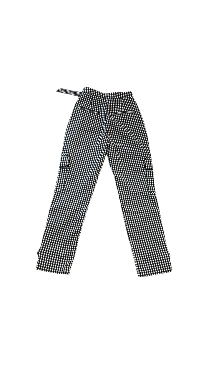 Black and WhiteCargo Pants - 2