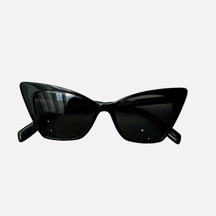 Black Cat-Eye Sunglasses