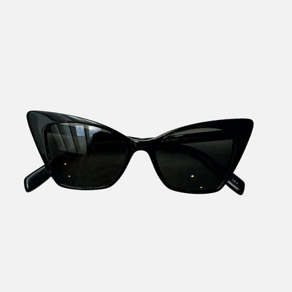 Black Cat-Eye Sunglasses