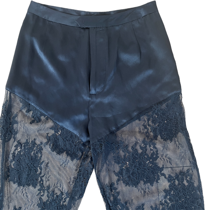 Black Lace Pants - 4