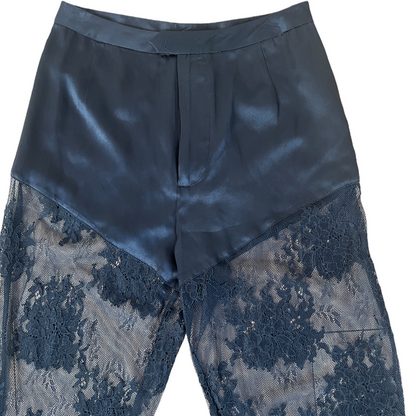Black Lace Pants - 4