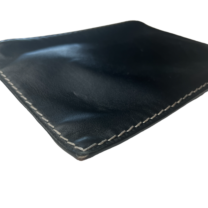 Black Leather Clutch