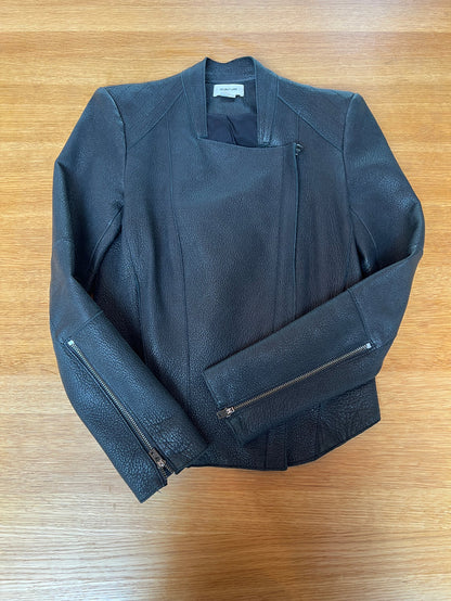 Black Leather Jacket - S