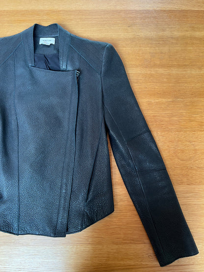 Black Leather Jacket - S