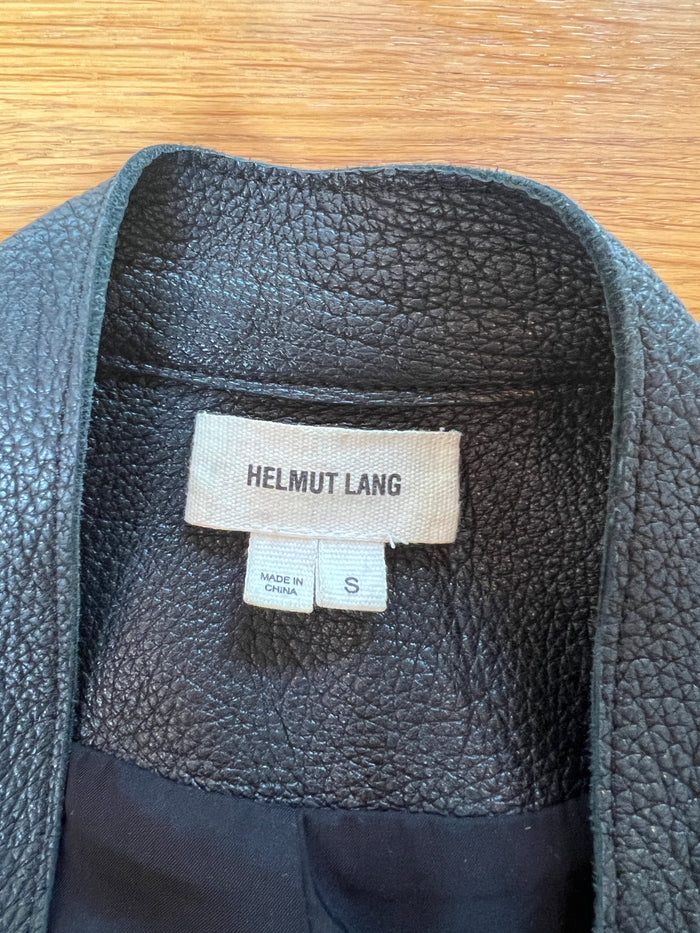 Black Leather Jacket - S