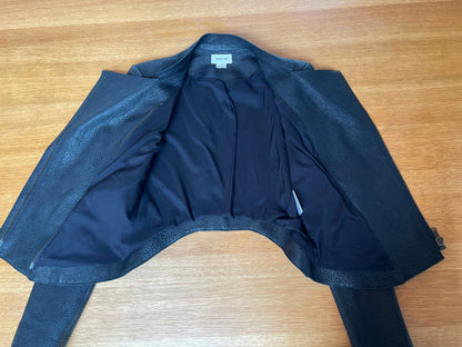Black Leather Jacket - S