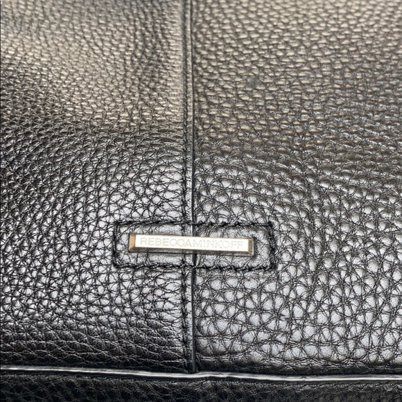 Black Leather Tote