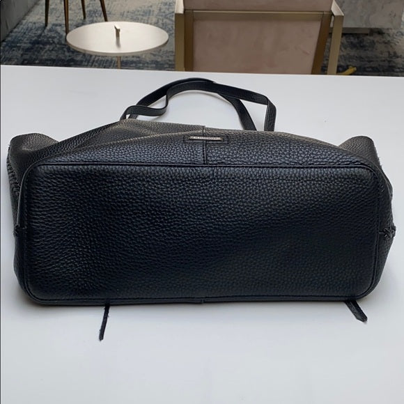 Black Leather Tote