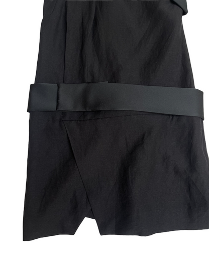 Black One Shoulder Dress - XS