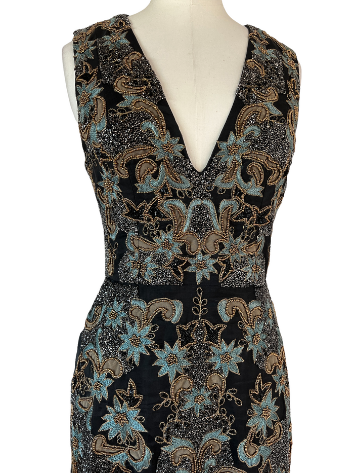 Black Silk Dress - 2