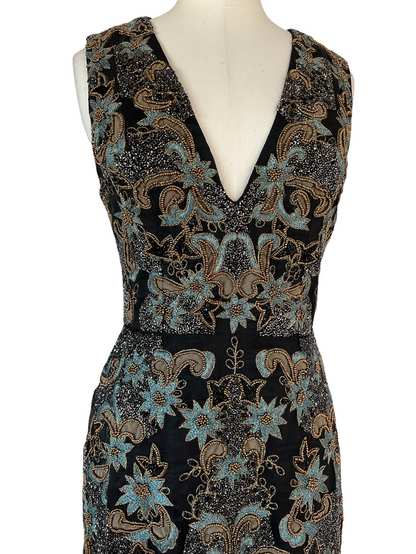 Black Silk Dress - 2