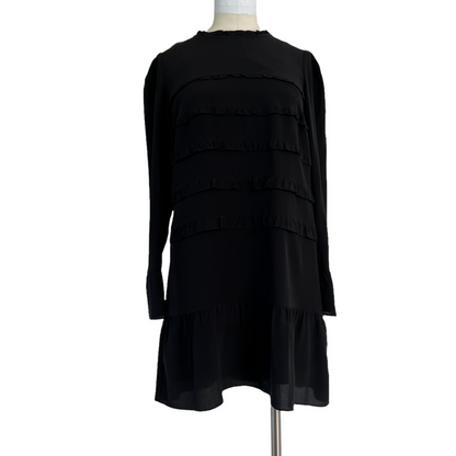 Black Silk Dress - S