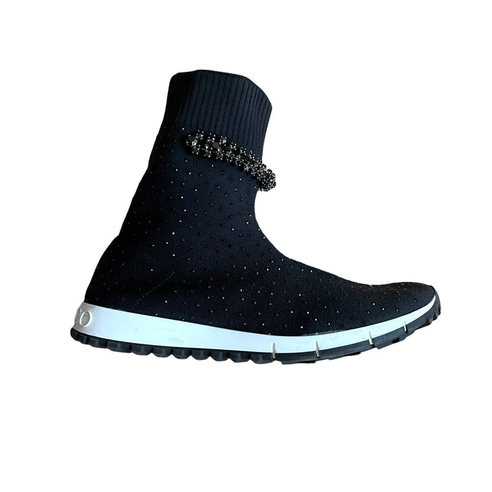 Black Sock Sneakers - 10