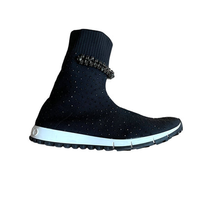 Black Sock Sneakers - 10