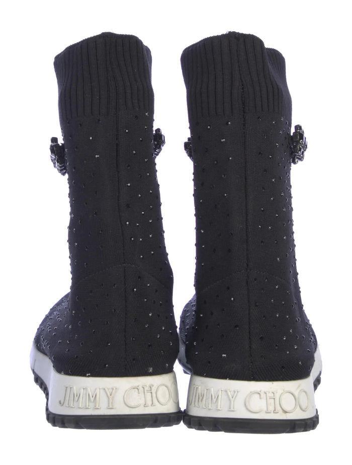 Black Sock Sneakers - 10