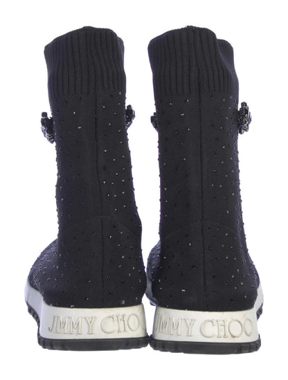 Black Sock Sneakers - 10