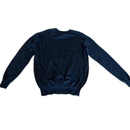 Black Wool Sweater - S