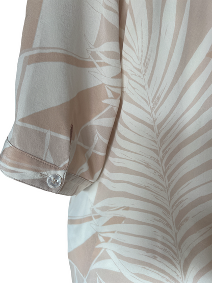 Blush Silk Dress - M