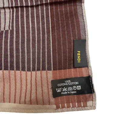 Brown Cotton Scarf