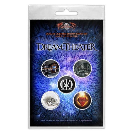 Button Badge Set - Dream Theater - Symbol
