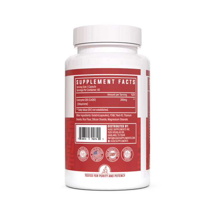 CoQ10 Supplement | 200mg Coenzyme Q10