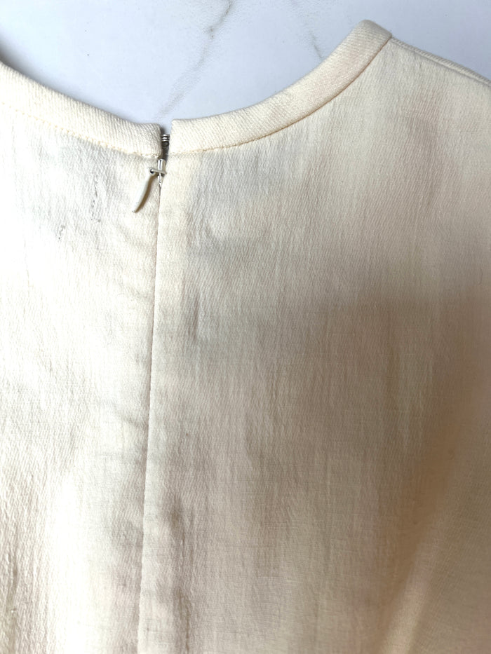Cream Mini Dress - XS