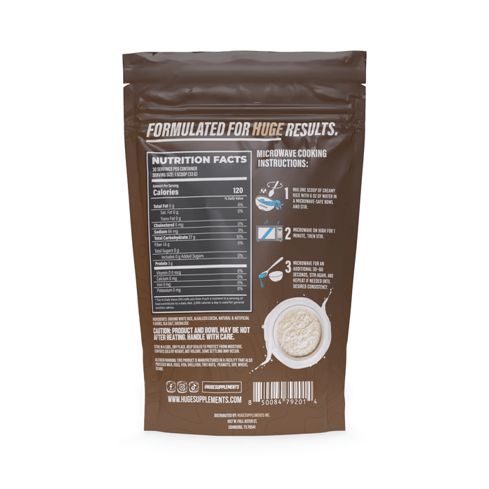 Creamy Rice Milk Chocolate Back