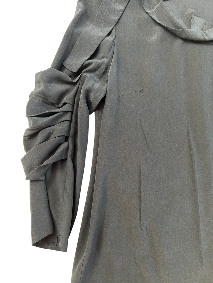 Crewneck Black Blouse - S