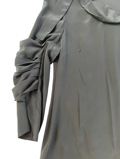 Crewneck Black Blouse - S
